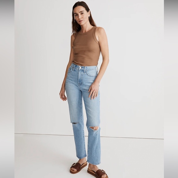 Madewell Perfect Vintage Straight Jean - Picture 1 of 6